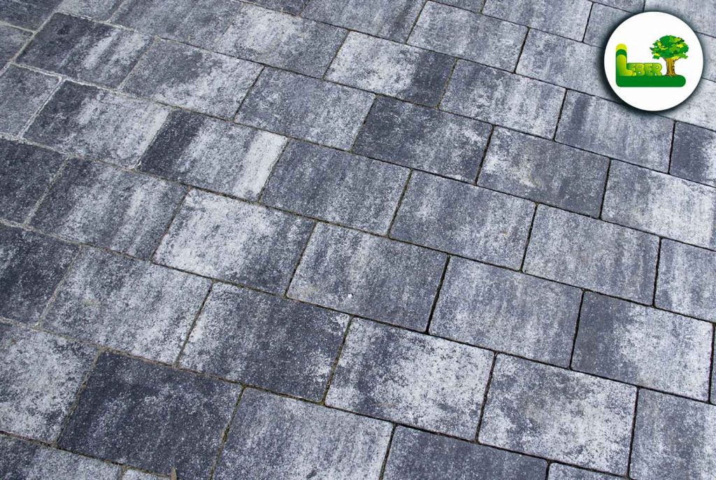 Betonstein Vesuv  - moderne grau-schattierte Betonsteine für Ihre Einfahrt
